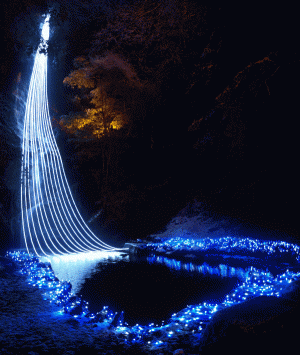 クリスマス　デート　おすすめ　スポット　京都　琴滝
